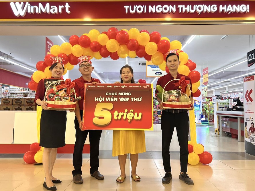 Tưng bừng ưu đãi chào hè, WinMart đón hội viên WIN thứ 5.000.000