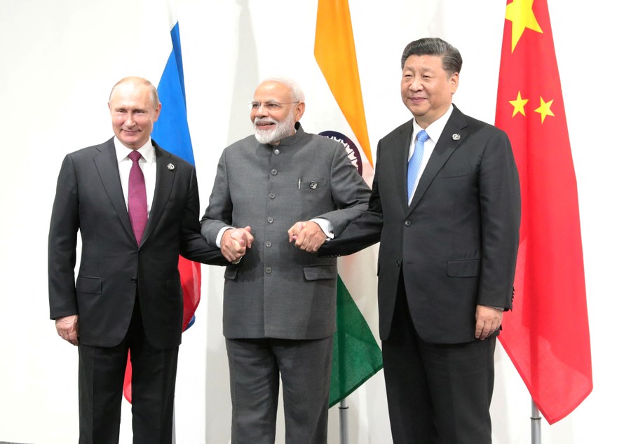 Lãnh đạo Nga-Trung-Ấn thảo luận các vấn đề an ninh
