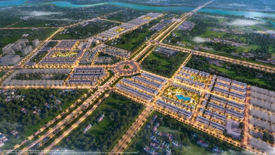 Vinhomes Golden Avenue tọa lạc ở vị trí đắt giá, có thể di chuyển đến toàn bộ trung tâm Móng Cái trong 5 phút.