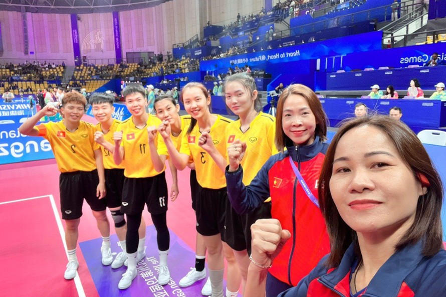 Cầu mây nữ Việt Nam vào chung kết ASIAD 2023