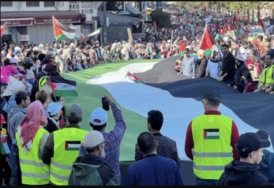 Sinh viên Anh bãi khóa nhằm thể hiện tình đoàn kết với người Palestine