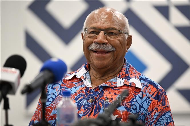 Thủ tướng Fiji giành huy chương tại giải điền kinh quốc tế ở tuổi "xưa nay hiếm"