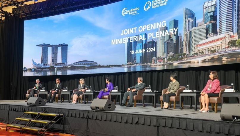 Khai mạc Hội nghị Môi trường sạch và Tuần lễ nước quốc tế Singapore 2024