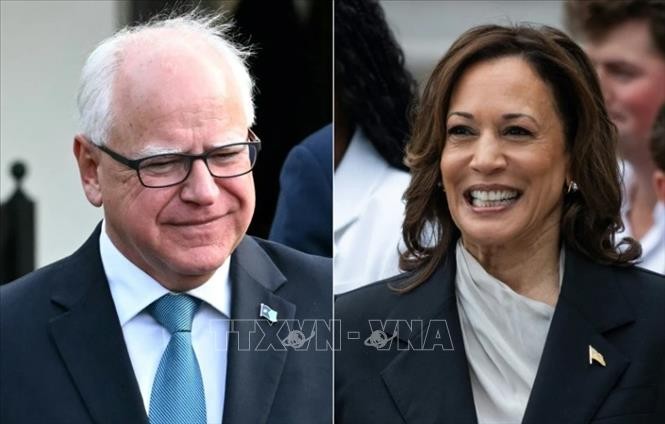 Bầu cử Mỹ 2024: Bà Kamala Harris nêu lý do chọn ông Tim Walz liên danh tranh cử