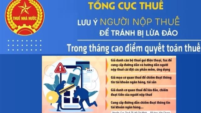 Giả danh cơ quan thuế yêu cầu cài phần mềm giả mạo để chiếm đoạt tài sản