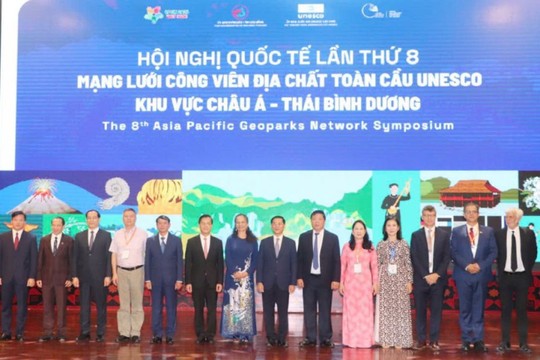 Khai mạc Hội nghị quốc tế lần thứ 8 Mạng lưới Công viên địa chất toàn cầu UNESCO khu vực châu Á-Thái Bình Dương