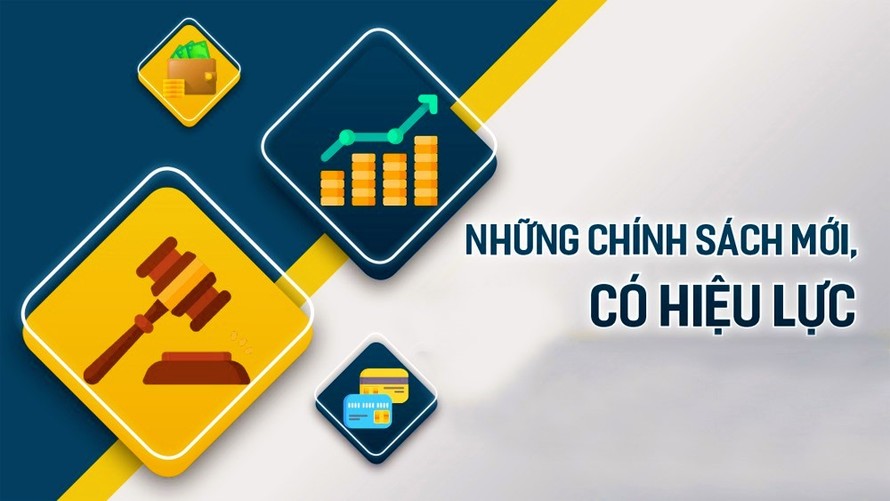 Những chính sách mới nổi bật có hiệu lực trong tháng 10/2024