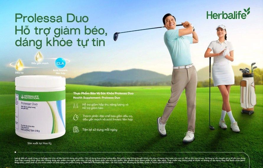 Herbalife Việt Nam ra mắt sản phẩm Thực Phẩm Bảo Vệ Sức Khỏe Prolessa Duo 