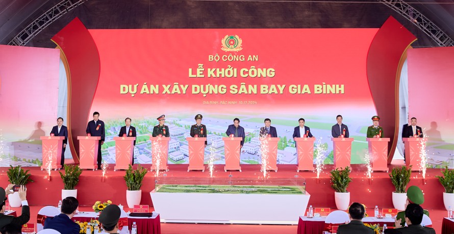 Lễ khởi công Dự án xây dựng sân bay Gia Bình.