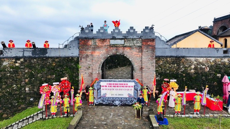 Hoàn thành dự án “Bảo tồn, tu bổ và phát huy giá trị di tích Hải Vân Quan”