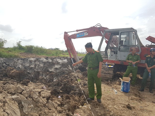 Hiện trường xảy ra vụ nổ.