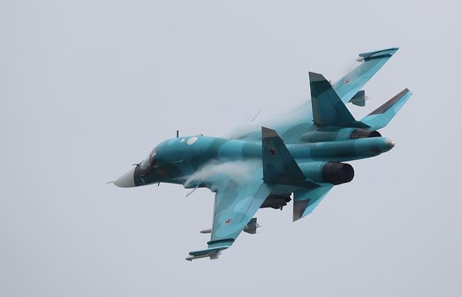 Một chiếc Su-34.