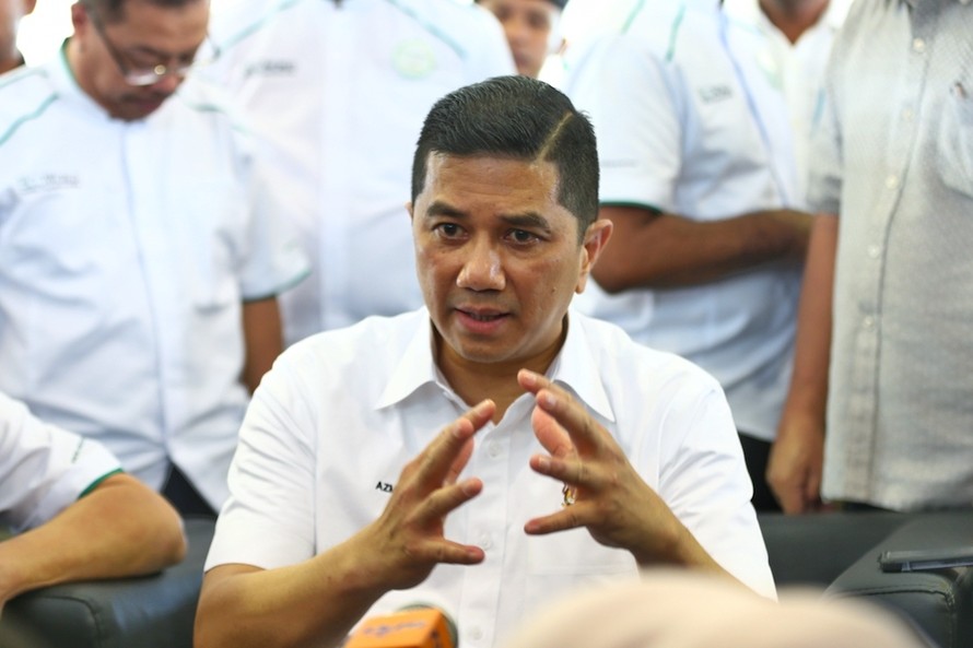 Bộ trưởng Kinh tế Malaysia Mohamed Azmin Ali. Ảnh: malaymail.com