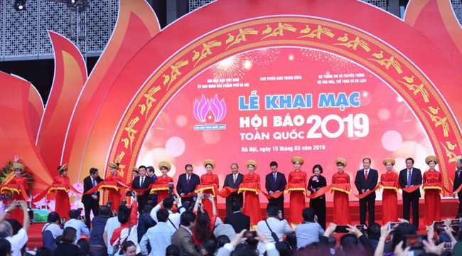 Tưng bừng khai mạc Hội Báo toàn quốc 2019