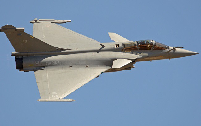 Một chiếc phi cơ Dassault Rafale. Ảnh: Wikipedia.