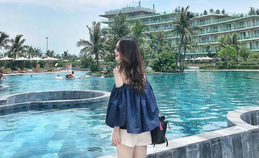 Bề bơi nước mặn ở FLC Luxury Hotel Sam Son