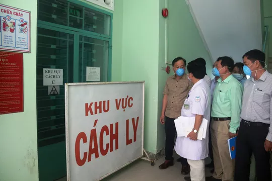 Khu vực điều trị bệnh nhân nhiễm Covid-19 ở Bệnh viện Bệnh nhiệt đới tỉnh Khánh Hoà - Ảnh: Người Lao Động