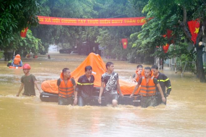 Mưa lũ gây thiệt hại lớn về người và tài sản với Hà Giang. - Ảnh: VTC News