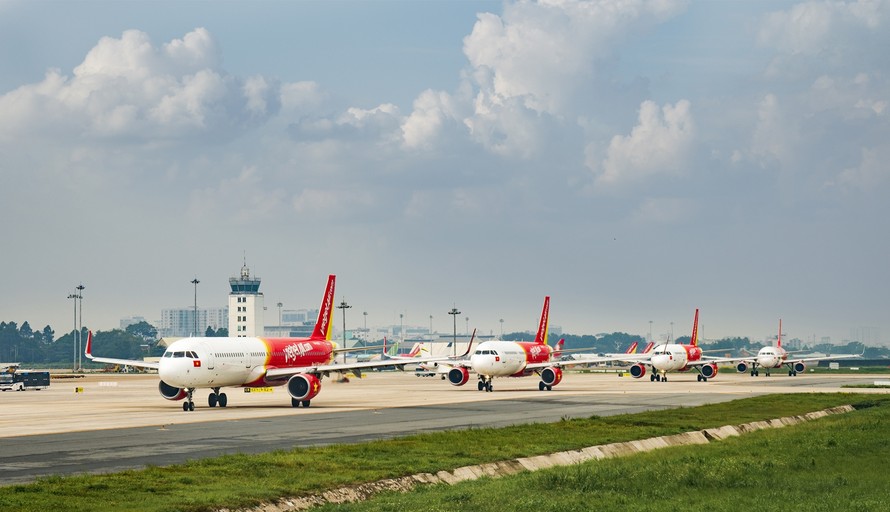 Vietjet tung khuyến mại 'kép' 50% giá vé và hành lý ký gửi toàn mạng bay nội địa