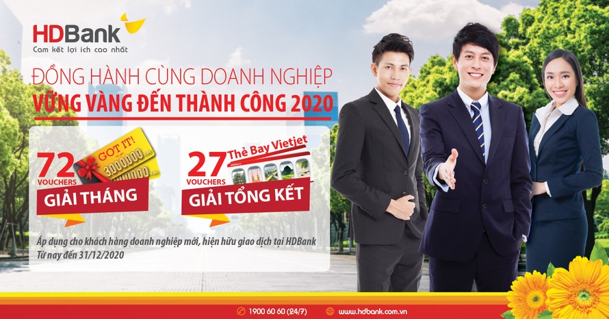 HDBank dành hơn 1,2 tỷ đồng tri ân khách hàng doanh nghiệp dịp cuối năm