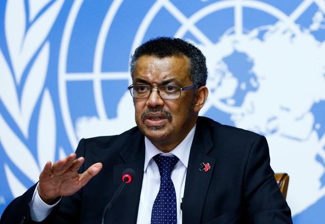 Tổng Giám đốc WHO Tedros Adhanom Ghebreyesus.