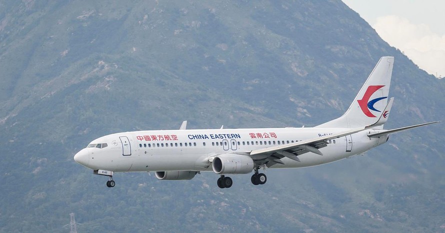 Một chiếc máy bay Boeing 737 của hãng hàng không China Eastern Airlines. - Ảnh minh họa