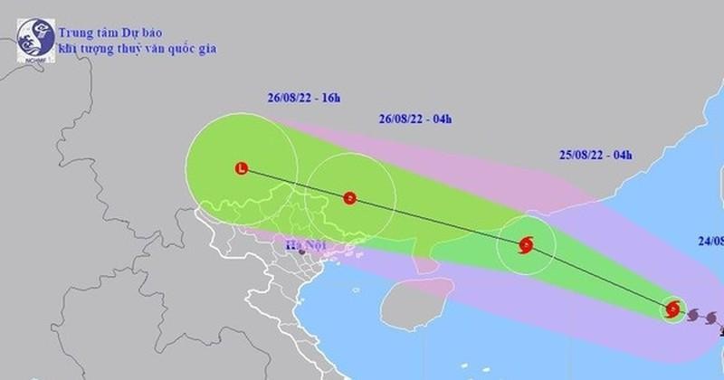 Hoàn lưu bão số 3 có khả năng gây mưa lớn ở khu vực Bắc Bộ