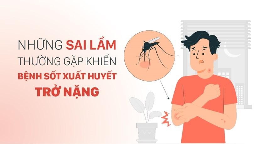 Chuyên gia chỉ 3 sai lầm thường gặp khiến bệnh nặng do sốt xuất huyết