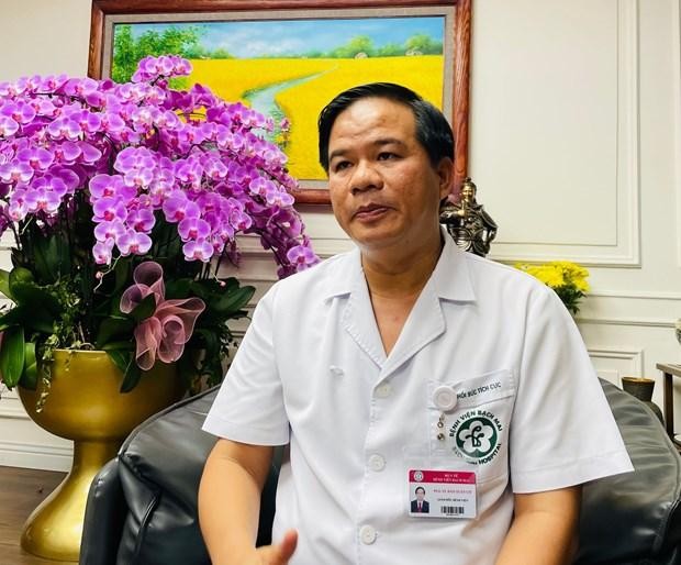 Phó giáo sư Đào Xuân Cơ - Giám đốc Bệnh viện Bạch Mai.