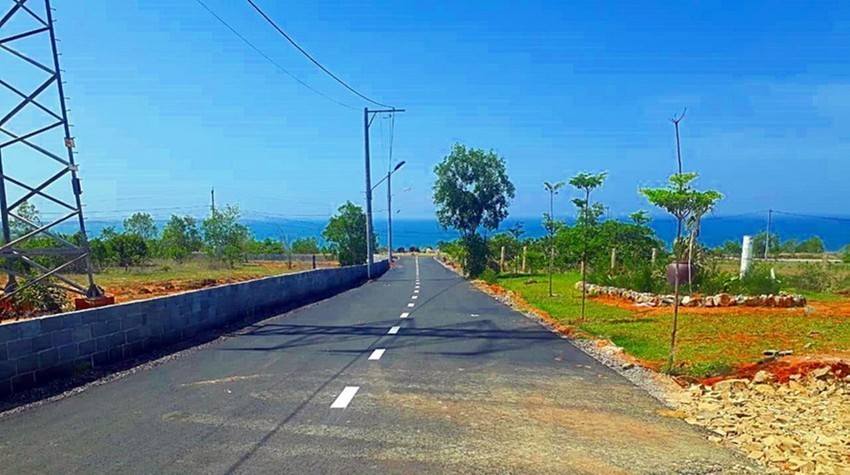 Một khu đất được phân lô bán nền trái phép trước đây tại Thiện Nghiệp, Phan Thiết.