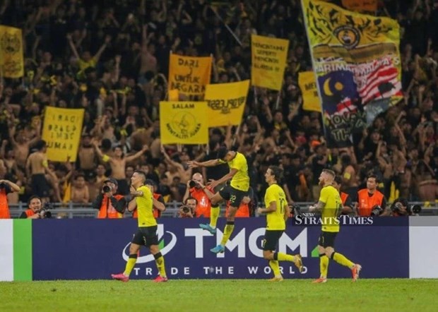 Đội tuyển Malaysia sẽ đón tiếp Thái Lan trên sân nhà Bukit Jalil trong trận Bán kết lượt đi AFF Cup 2022. (Nguồn: Straits Times)