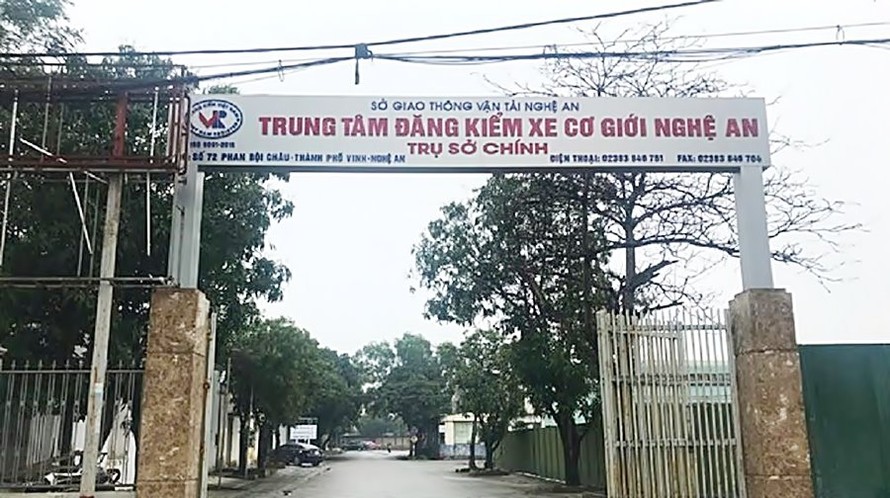 Nghệ An: Bắt Giám đốc, Phó Giám đốc và nhiều cán bộ Trung tâm đăng kiểm xe cơ giới tỉnh