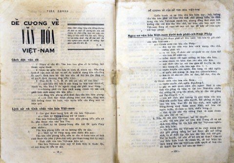 Sắp ra mắt bộ phim tài liệu 80 năm Đề cương về văn hóa Việt Nam