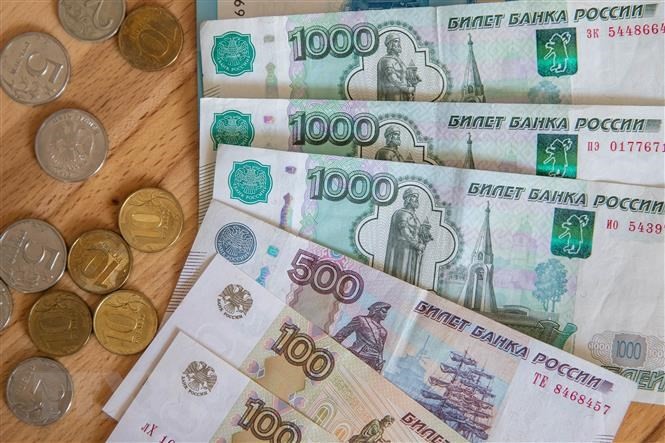 Đồng ruble của Nga tiếp tục đà phục hồi