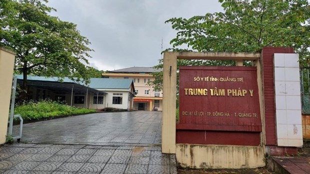 Trung tâm pháp y tỉnh Quảng Trị.