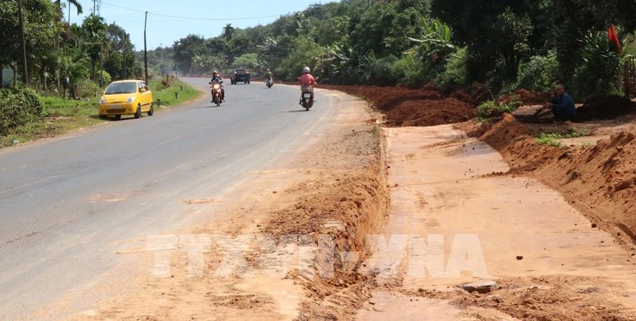 Quốc lộ 19 nối Gia Lai-Bình Định có nguy cơ chậm tiến độ