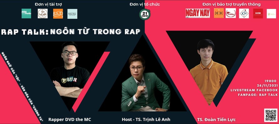 Rap talk- Sự kiện văn hóa thể hiện quan điểm của nhóm bạn trẻ về phong trào rap hiện nay