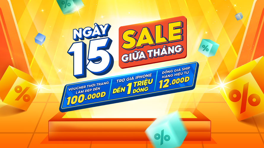 Giữa tháng 3, Shopee sale thả ga sản phẩm làm đẹp, tặng voucher đến 100.000 đồng