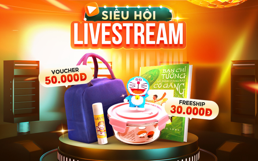 Tăng nhiệt mùa mua sắm cuối năm cùng “Siêu Hội Livestream” trên Shopee