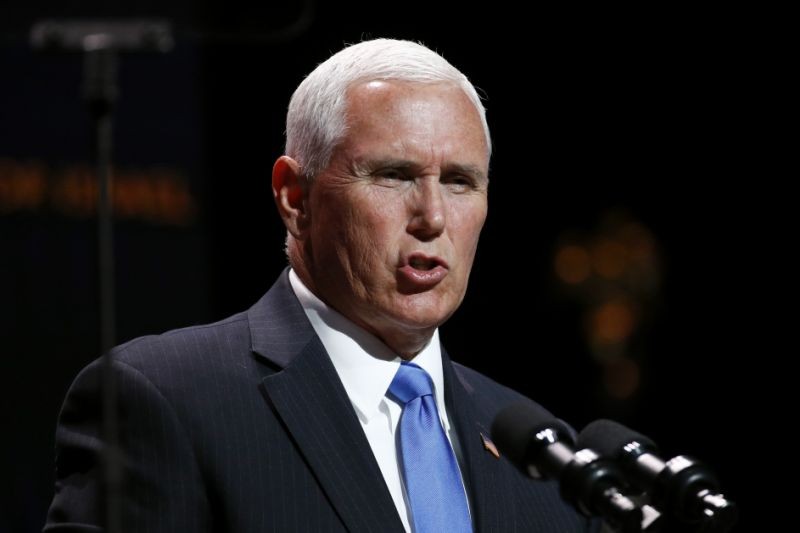 Phó Tổng thống Mike Pence. Ảnh: AP