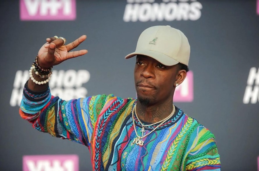 Rich Homie Quan tham dự sự kiện VH1's Hip Hop Honors tại New York. Ảnh: Brad Barket/Invision/AP.