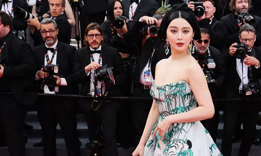 Phạm Băng Băng tại Liên hoan phim quốc tế Cannes 2023. Ảnh: Ernesto S Ruscio/Getty Images