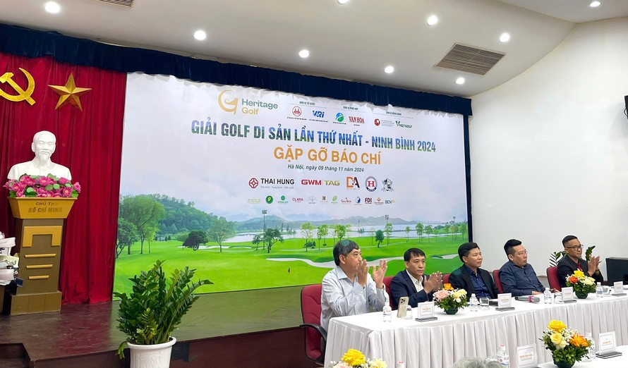 “Giải Golf Di sản” lần thứ nhất sẽ được tổ chức vào ngày 30/11 - 1/12/2024 tại Ninh Bình.