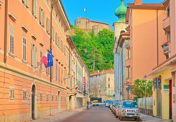 Đường phố tại Gorizia. Ảnh: Getty Images