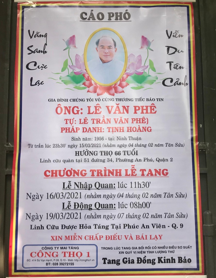 Bảng Cáo phó