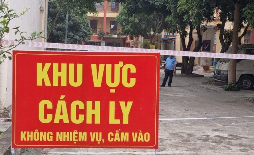 Khu vực cách ly tập trung. 