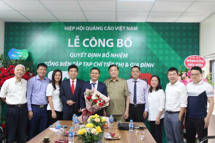 Lễ công bố Quyết định Bổ nhiệm Tổng Biên tập.