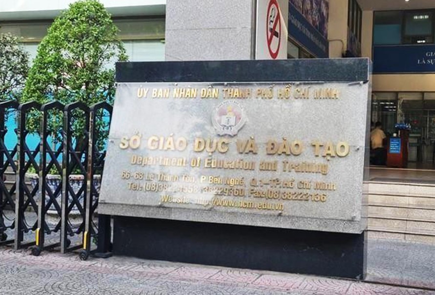 Sở Giáo dục và Đào tạo TP.HCM.