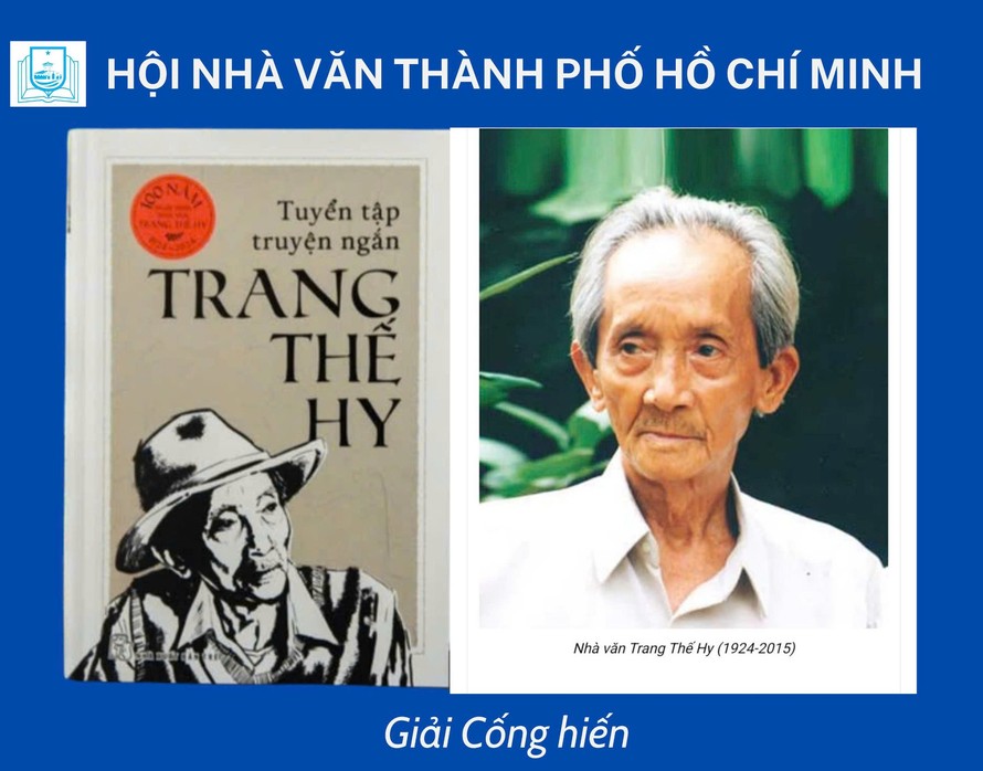 Nhà văn Trang Thế Hy (1924 - 2015) được Hội Nhà văn TPHCM vinh danh với giải Cống hiến