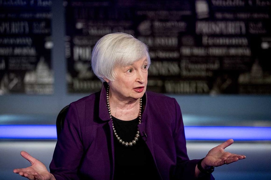 Bộ trưởng Tài chính Mỹ Janet Yellen.